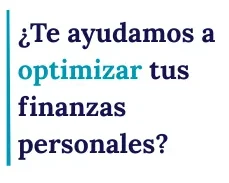 MRP ASESORES Texto que pregunta si se puede ayudar a optimizar finanzas personales y patrimonio
